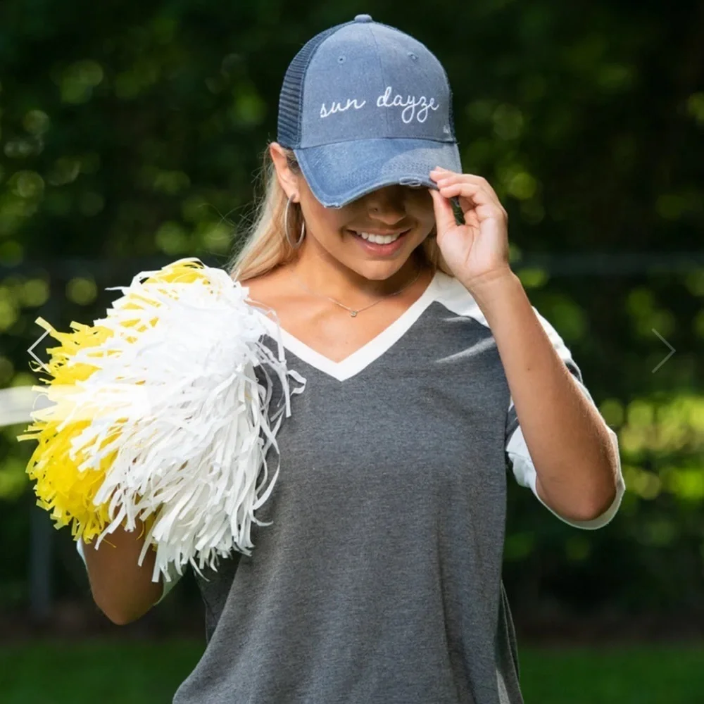 Tate + Zoey “Sundays” Graphic Baseball Hat